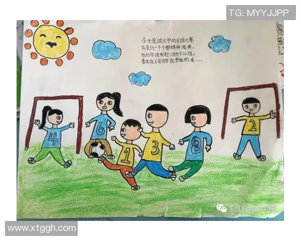 快乐的足球比赛让我和小伙伴们一起欢笑和成长